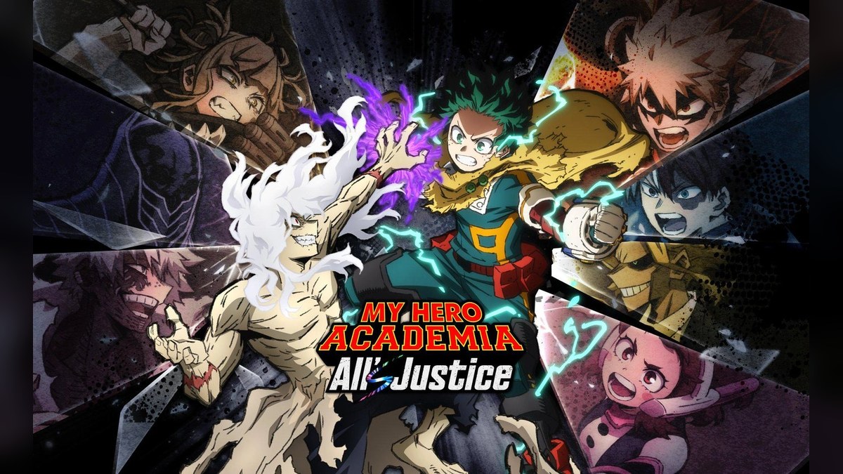 Key art for MY HERO ACADEMIA: All's Justice