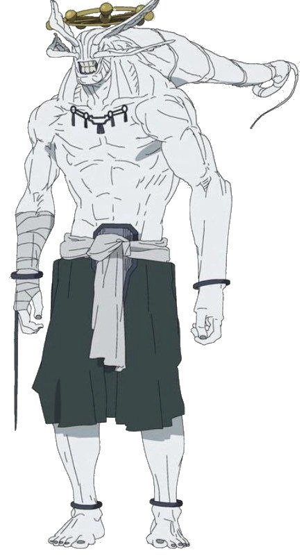 Mahoraga, the Eight-Handled Sword Divergent Sila Divine General, in the Jujutsu Kaisen anime