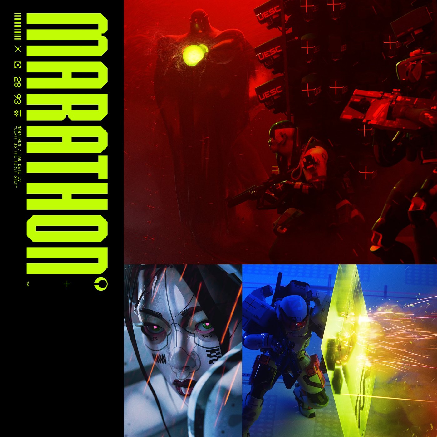 Marathon 2026 key art collage