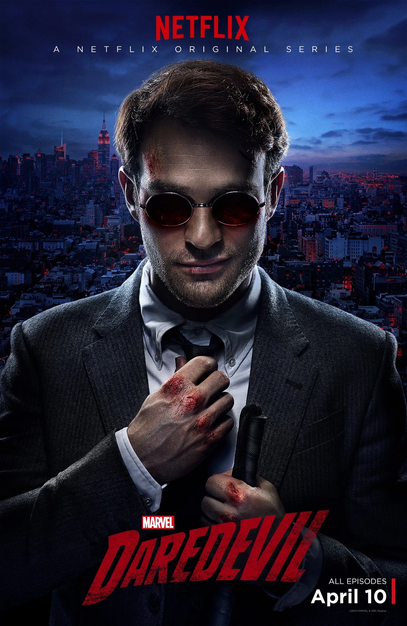 Promotional poster for the Netflix series Marvel's Daredevil