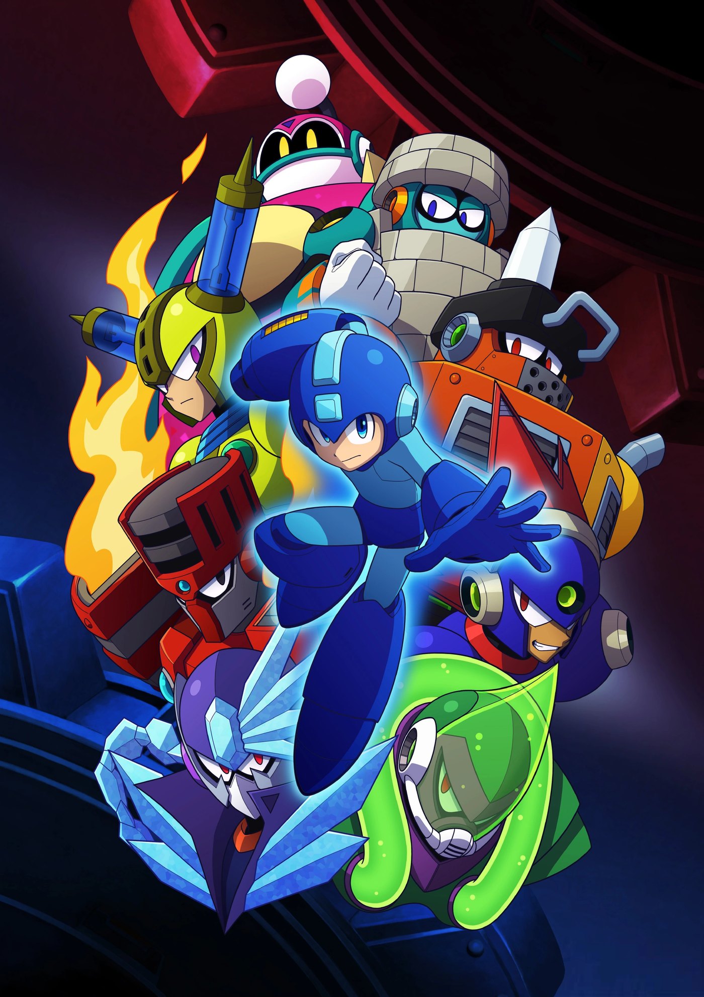 Mega Man 11 box art