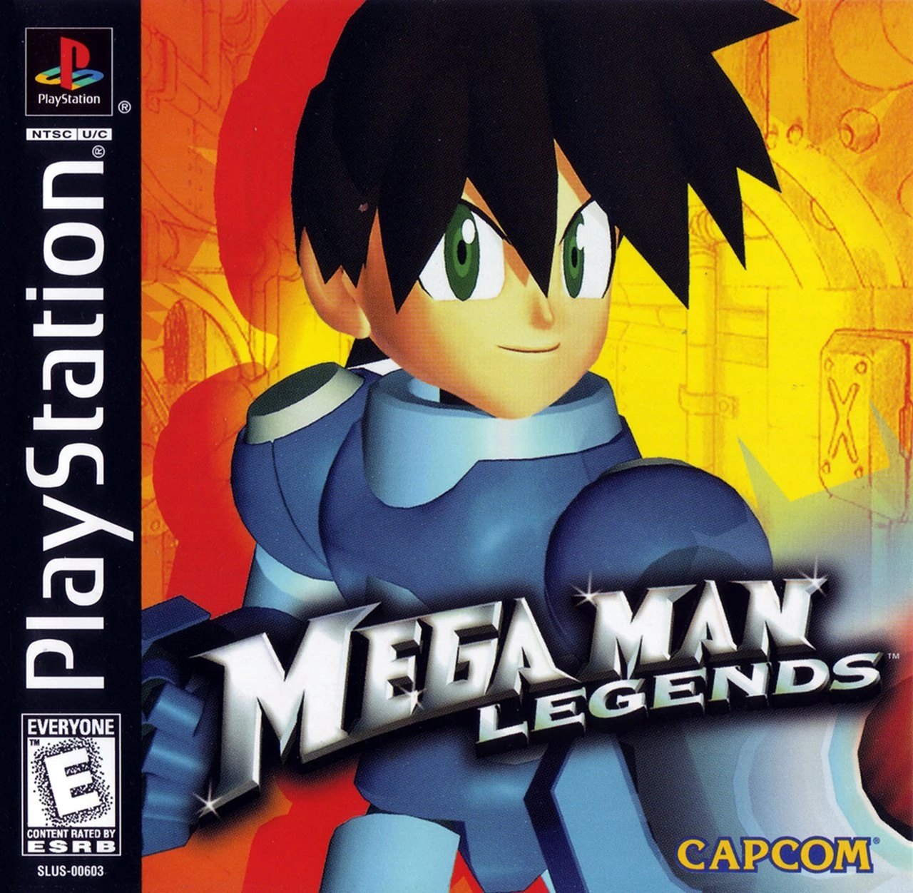 Mega Man Legends PlayStation box art