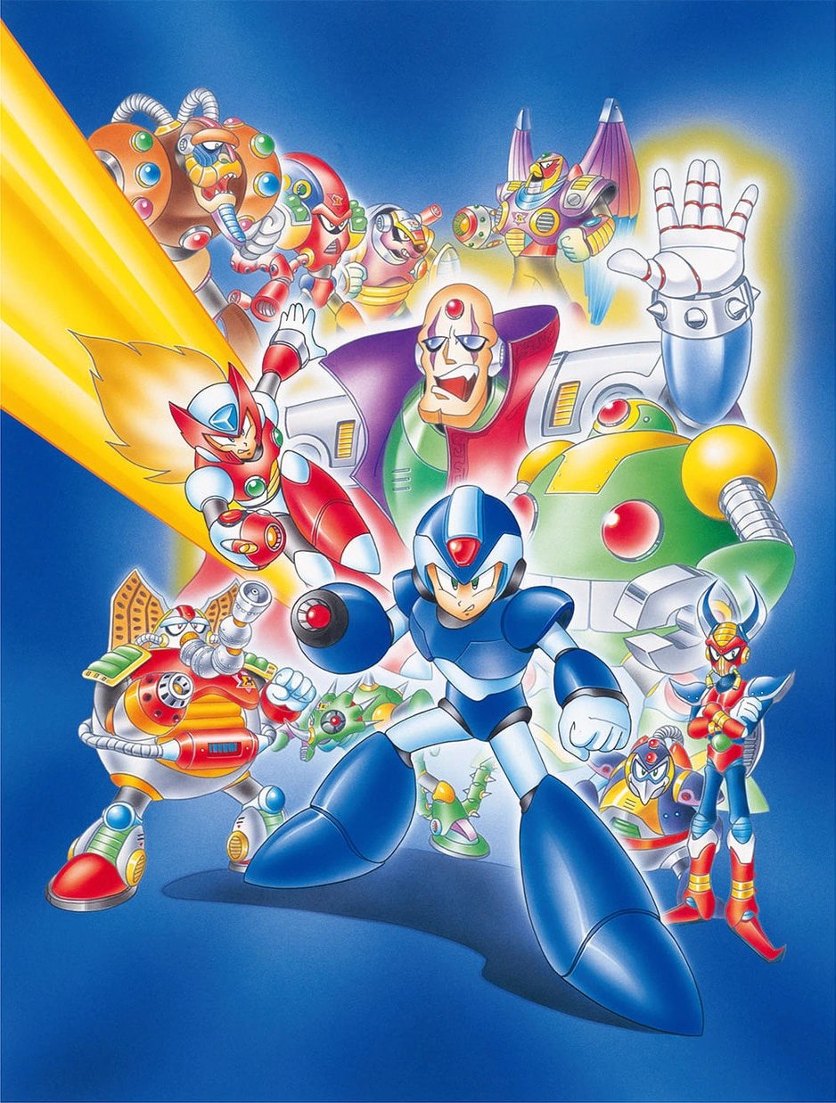 Mega Man X box art