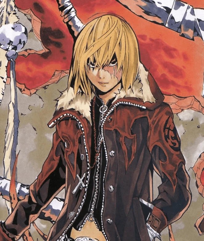 Mello, L's other successor in Death Note