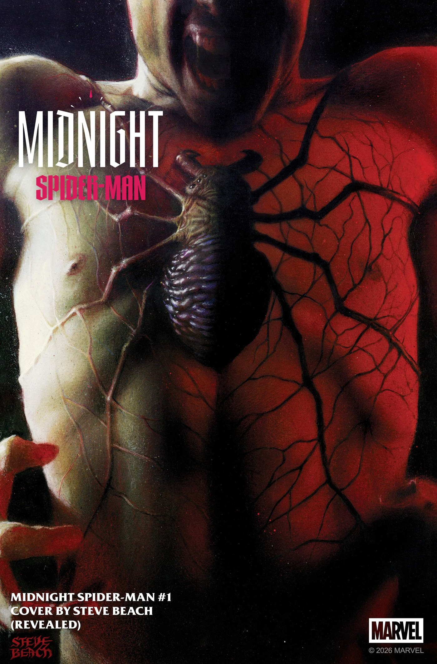 Midnight Spider-Man #1 revealed variant cover