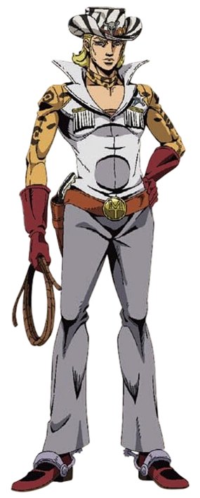 Mountain Tim, a Wyoming cowboy competing in the Steel Ball Run