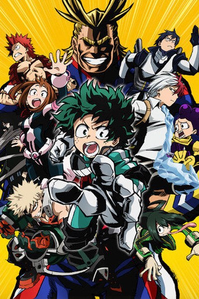 My Hero Academia season 1 poster