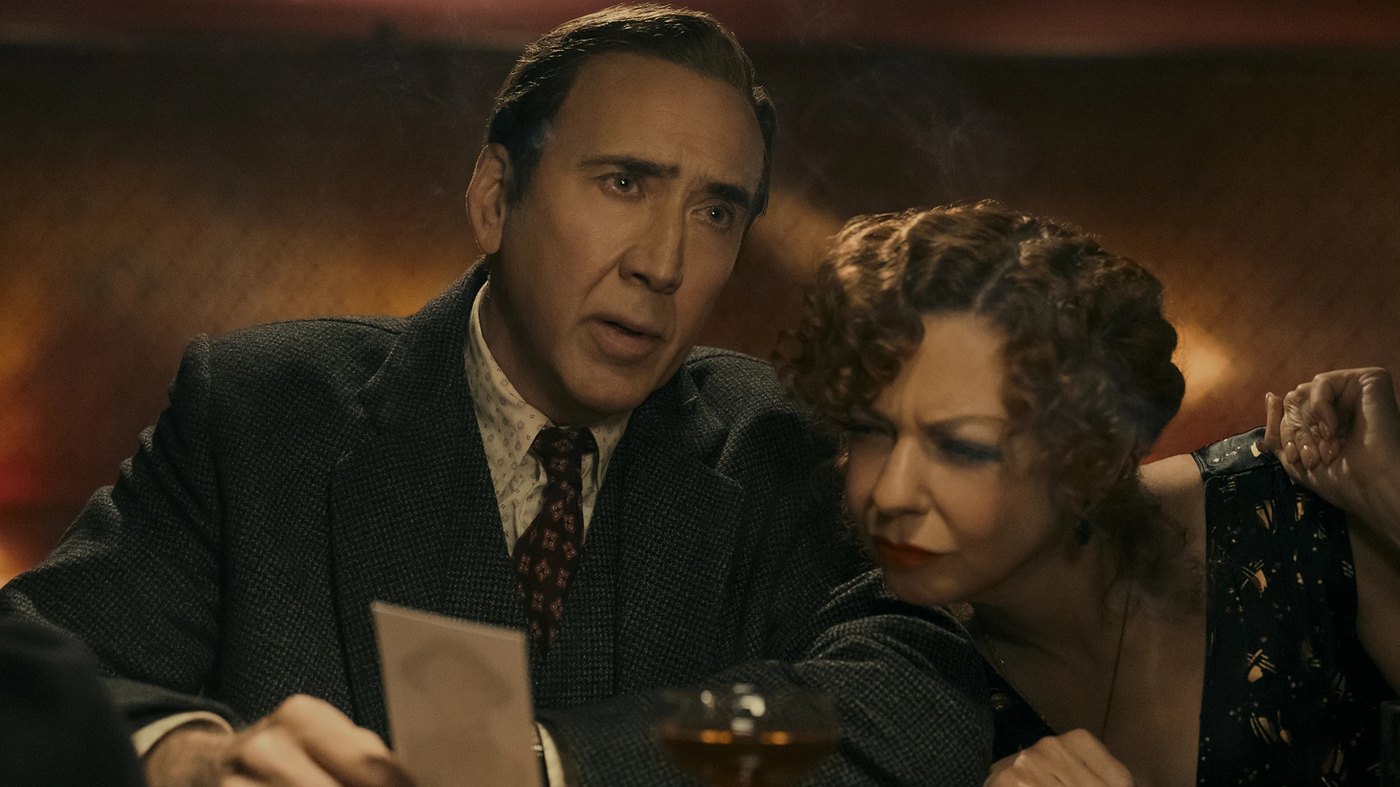 Nicolas Cage as Ben Reilly in a scene from Spider-Noir