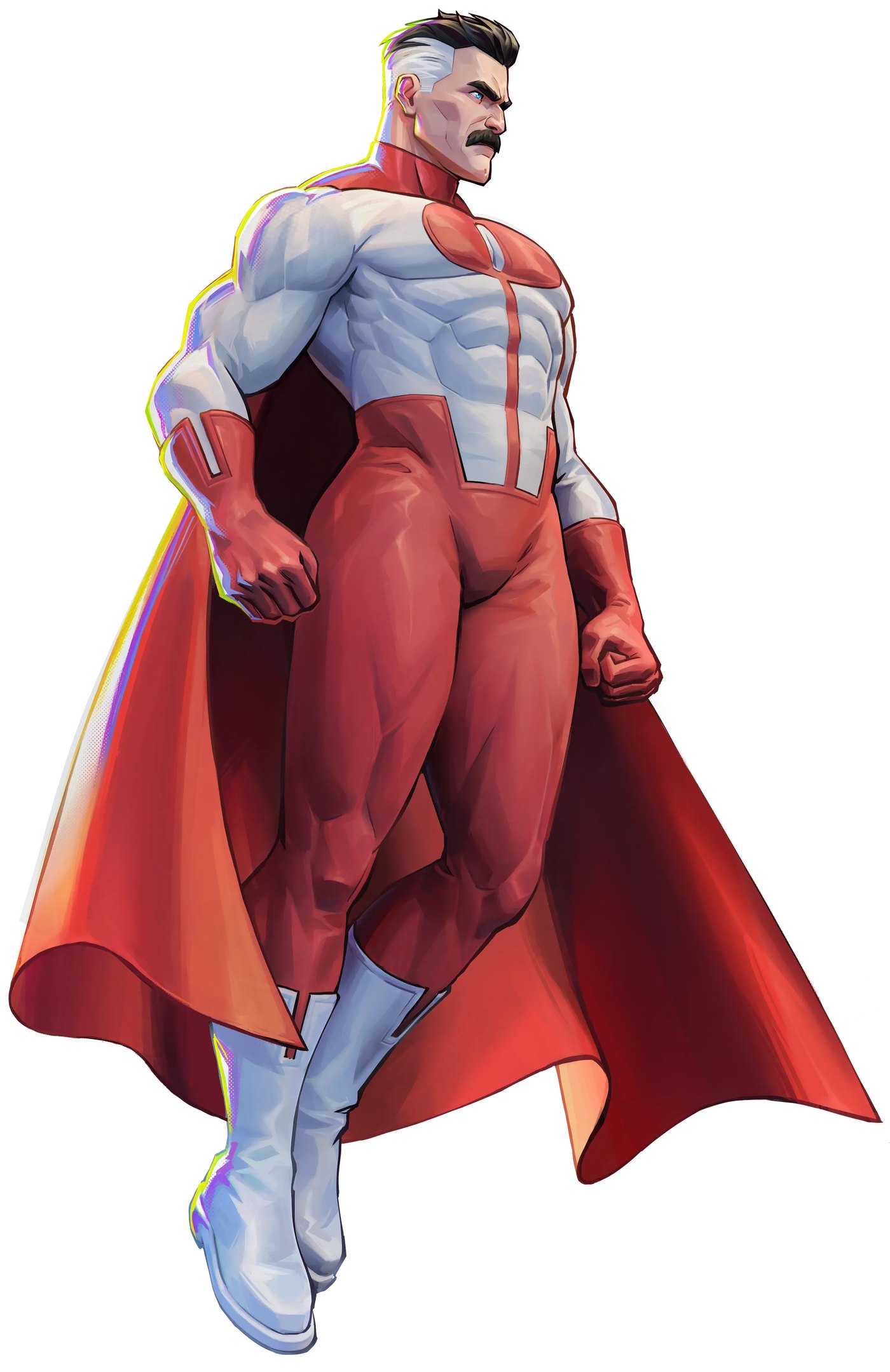 Omni-Man character key art from the fighting game Invincible VS