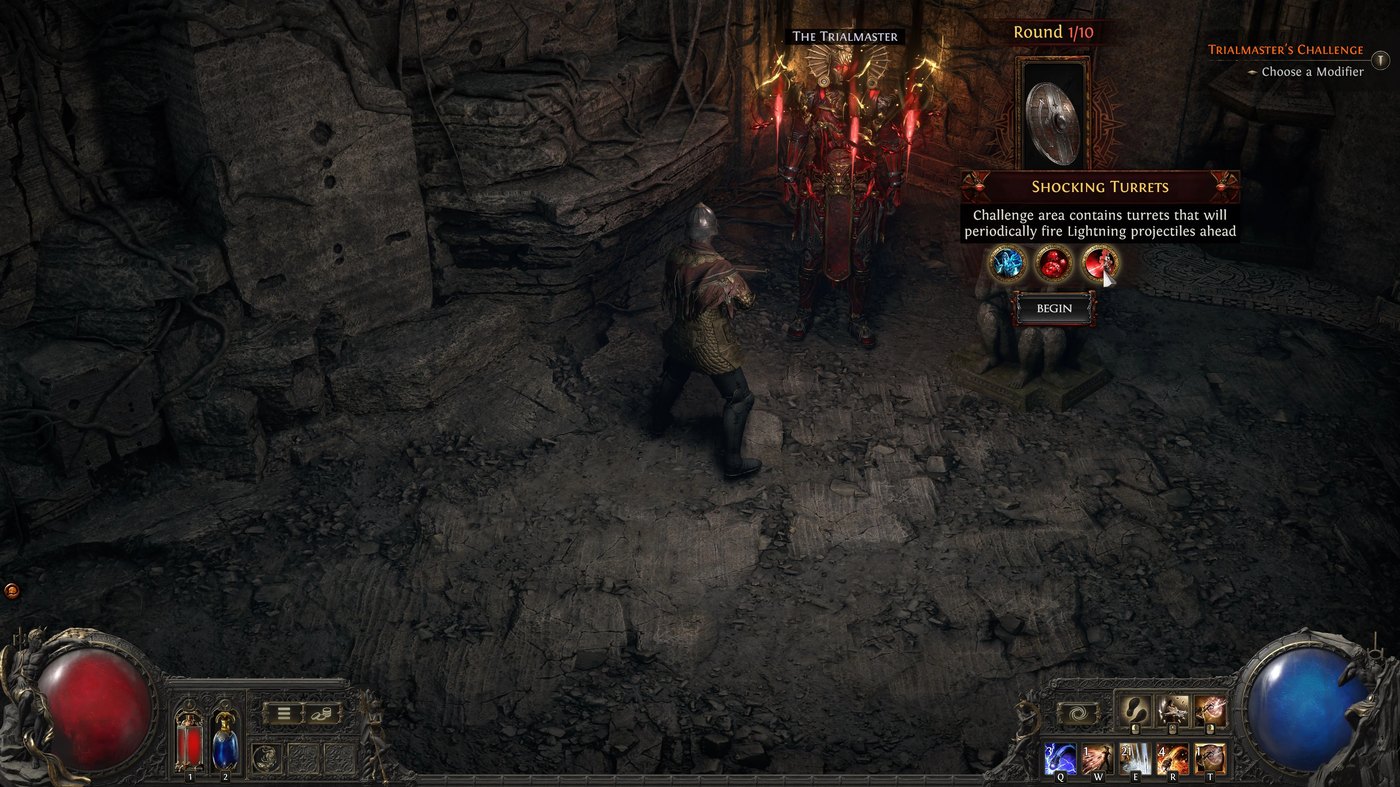 Path of Exile 2 combat screenshot