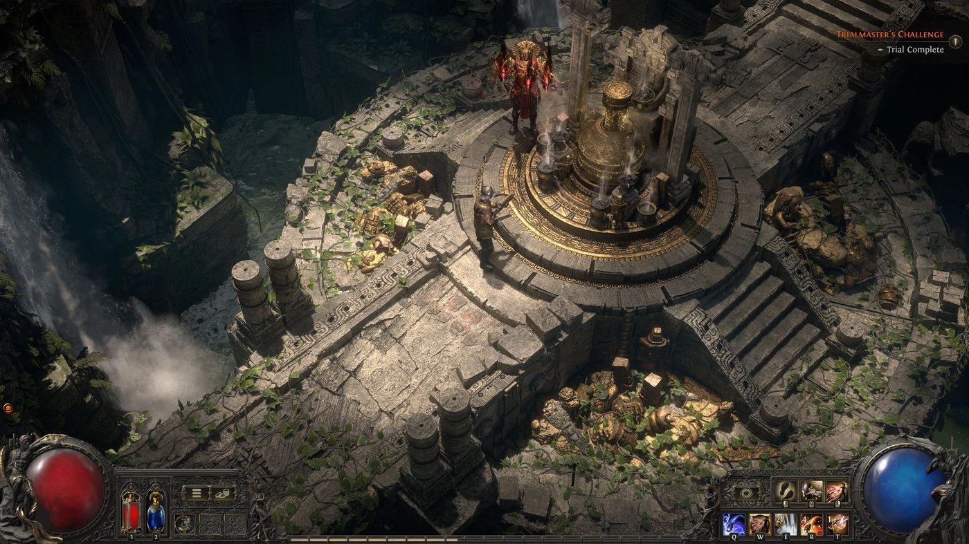 Path of Exile 2 dungeon exploration screenshot