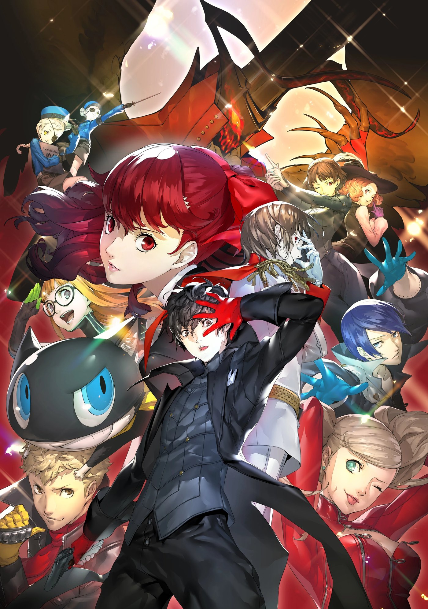 Persona 5 Royal key art showing the Phantom Thieves