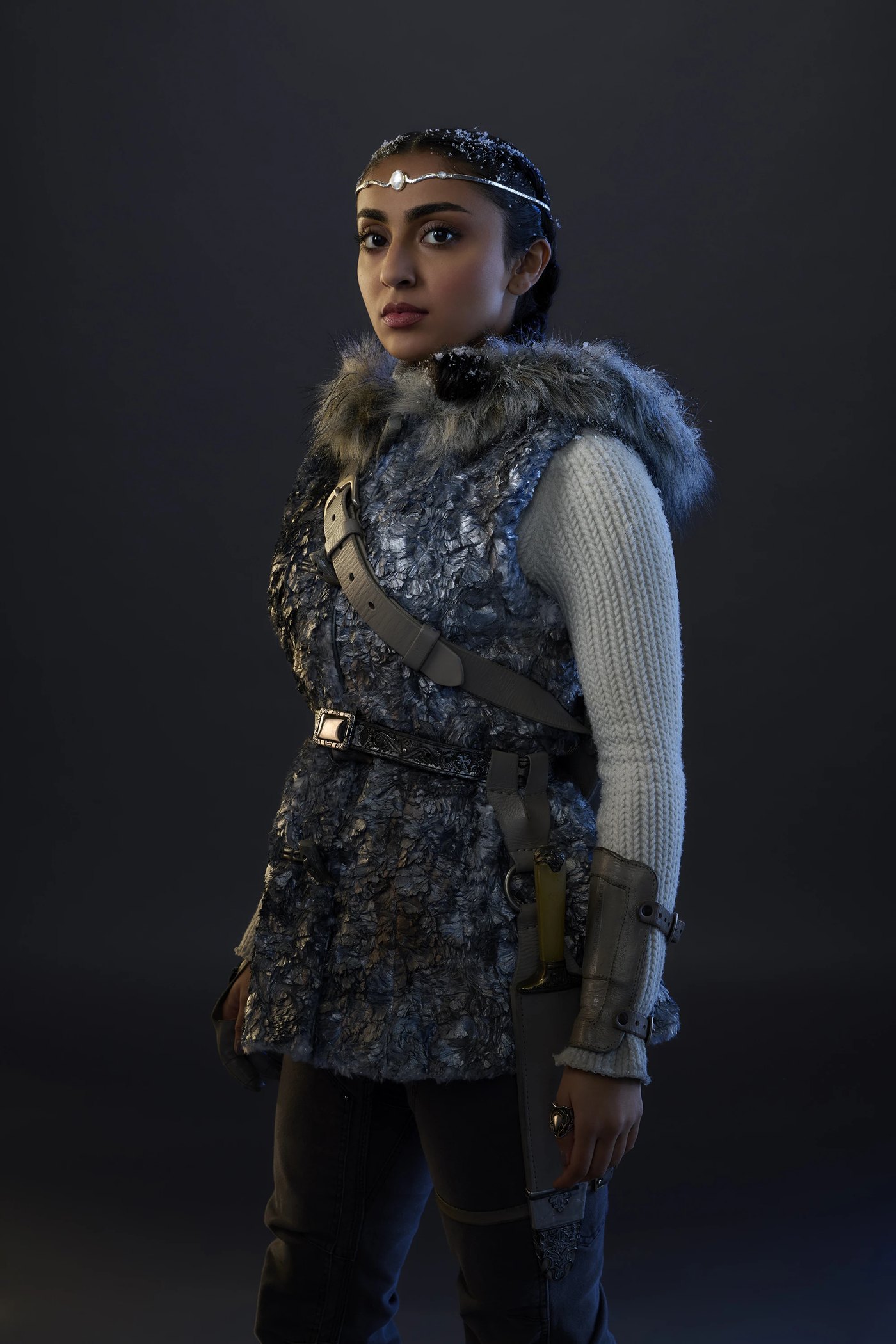 Saara Chaudry as Zoe Nightshade in Percy Jackson and the Olympians Season 3