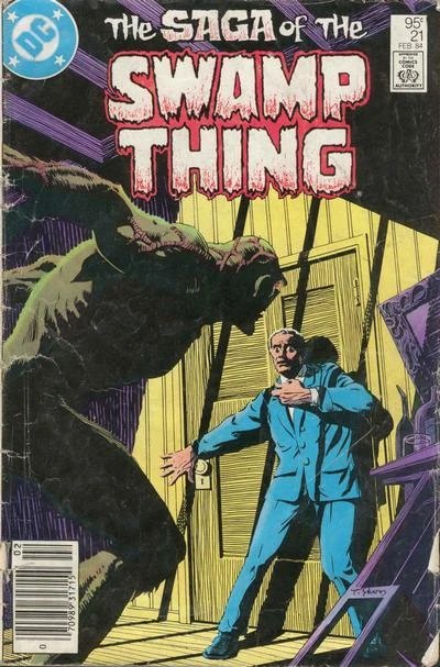 Cover of Saga of the Swamp Thing #21