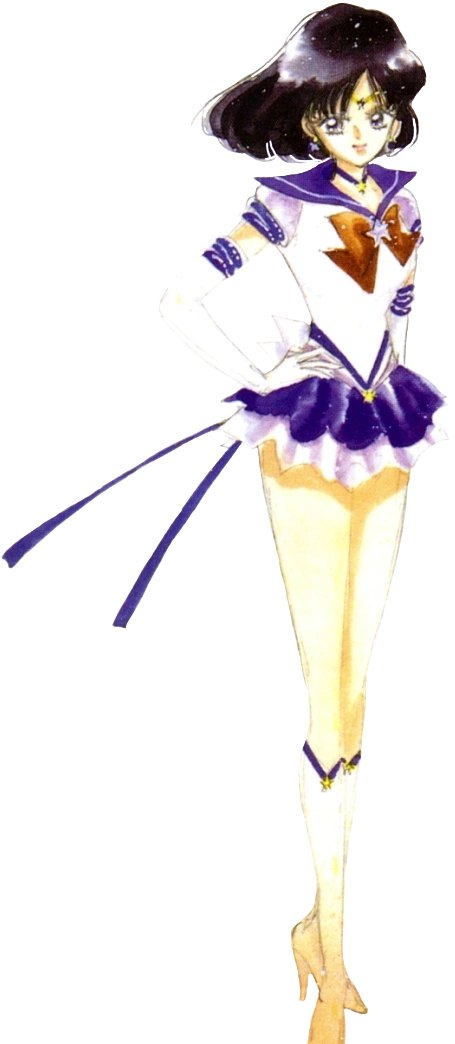 Sailor Saturn in her Eternal form