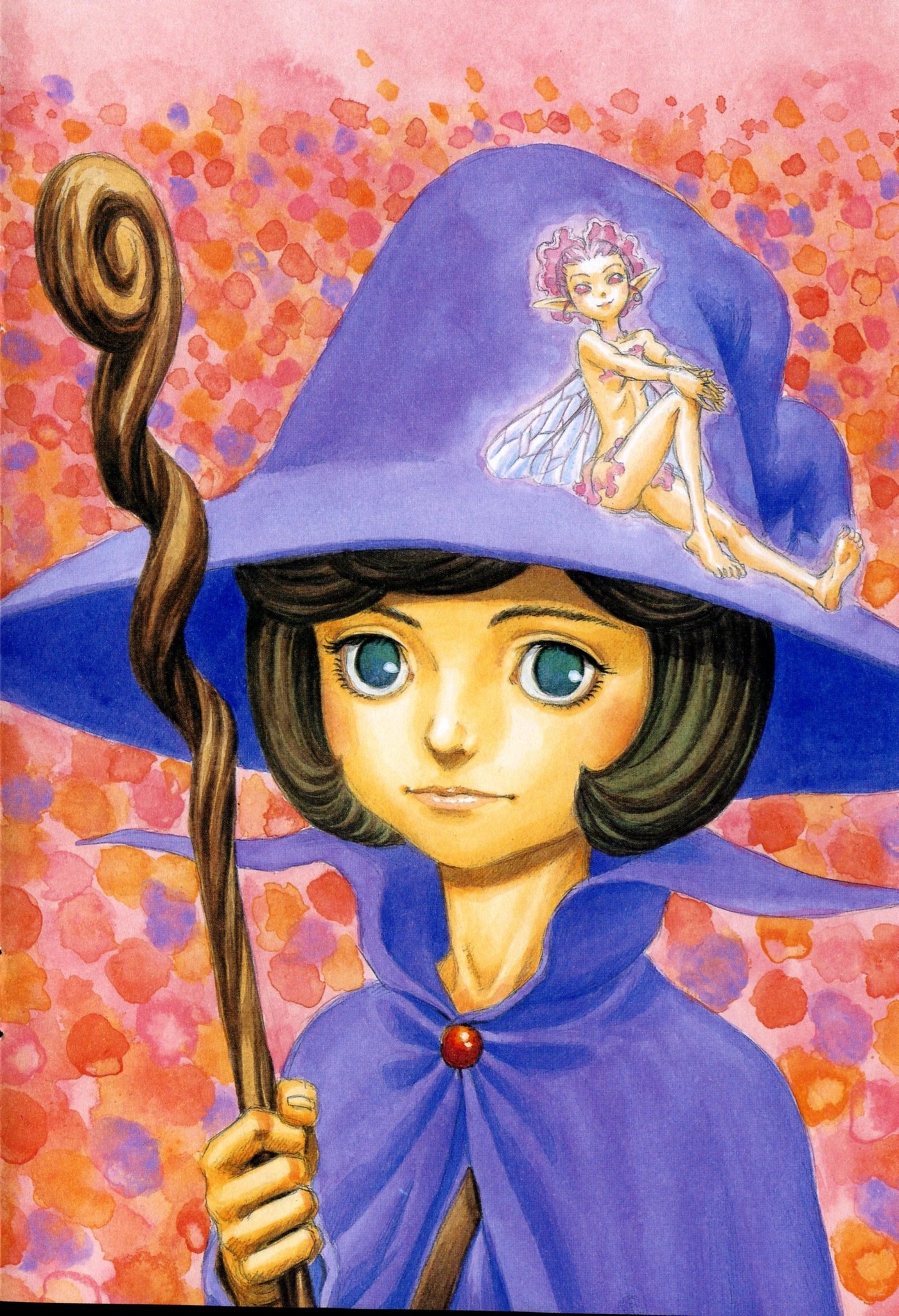 Schierke, the young witch apprentice of the elf sage Flora