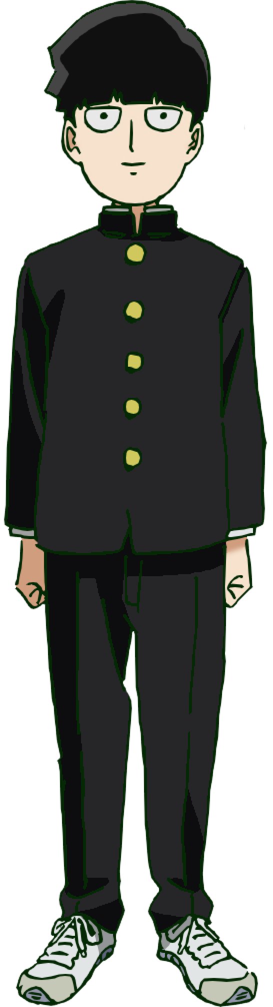 Shigeo Kageyama, known as Mob, in his school uniform