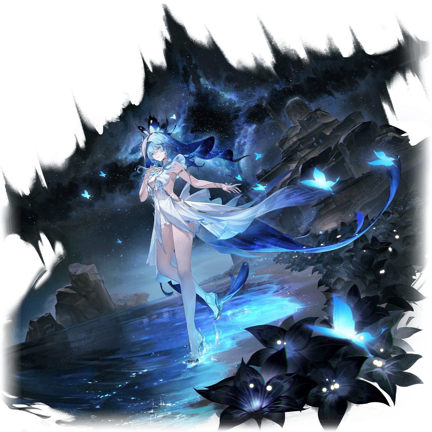 Shorekeeper splash art in Wuthering Waves