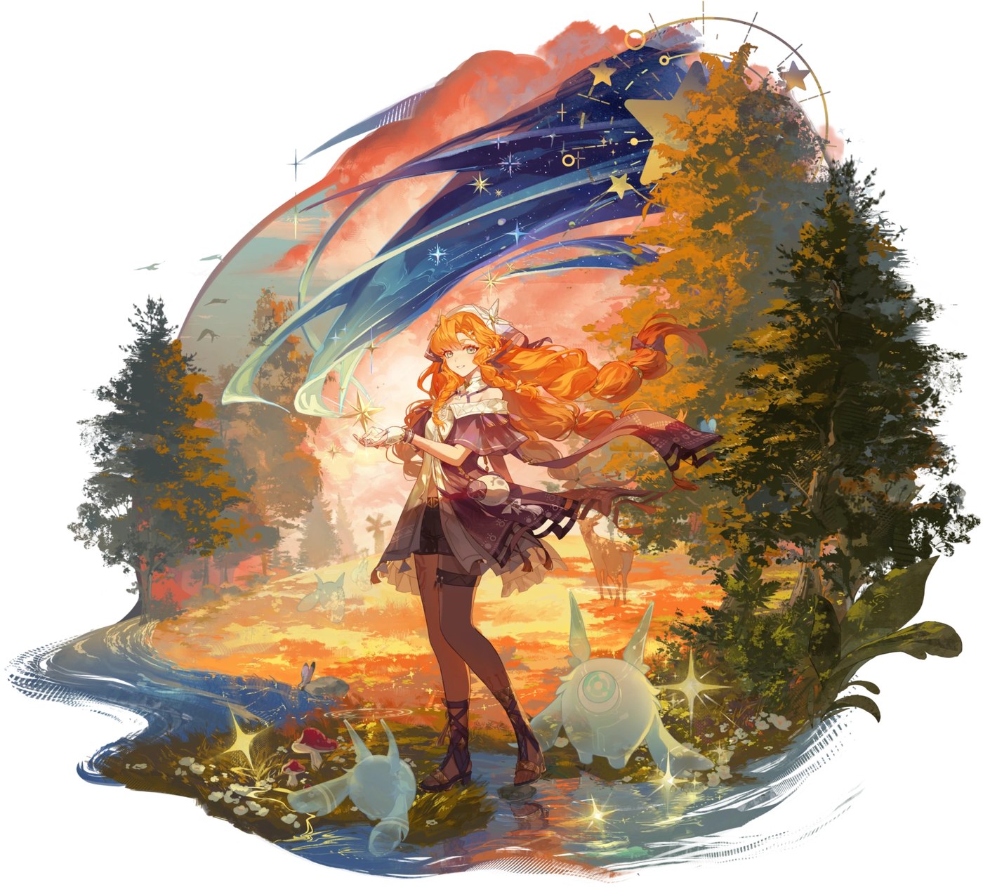 Sigrika splash art in Wuthering Waves