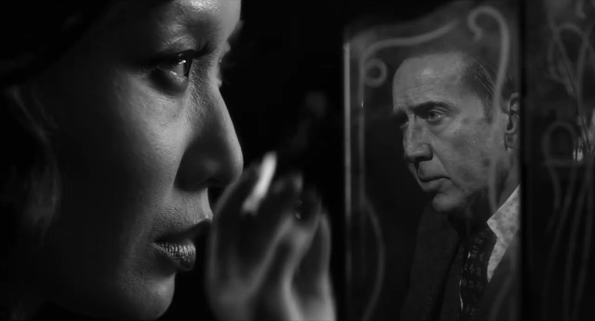 A frame from the official Spider-Noir trailer