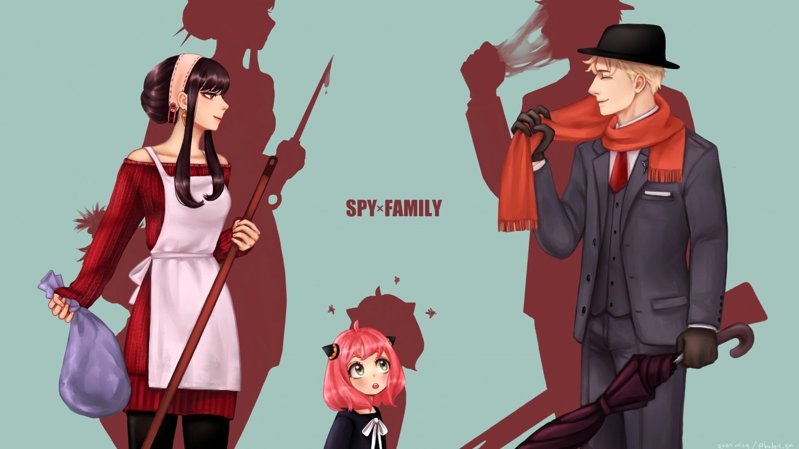 Spy x Family official trailer art