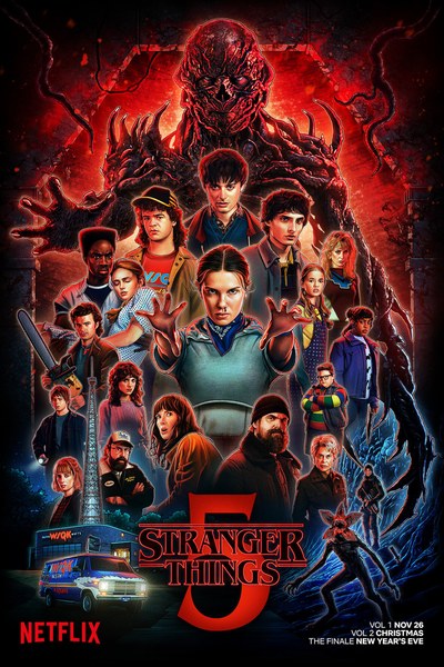 Stranger Things season 5 poster