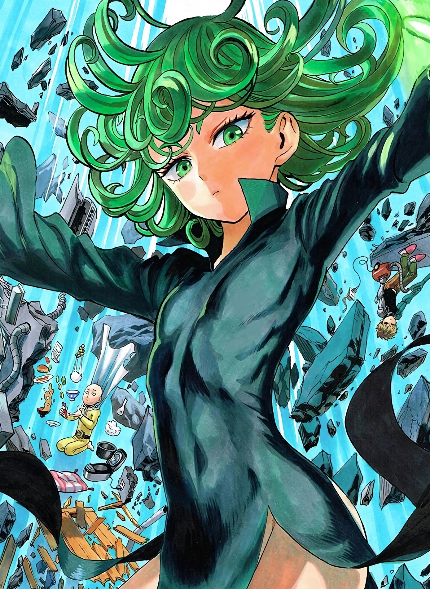 Tatsumaki, the Terrible Tornado, Rank 2 S-Class hero