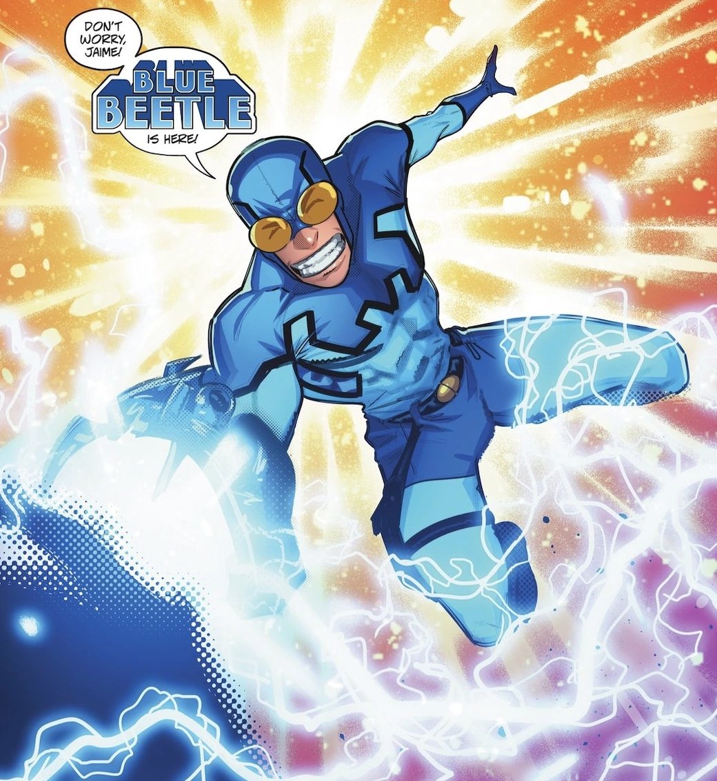 Ted Kord as Blue Beetle