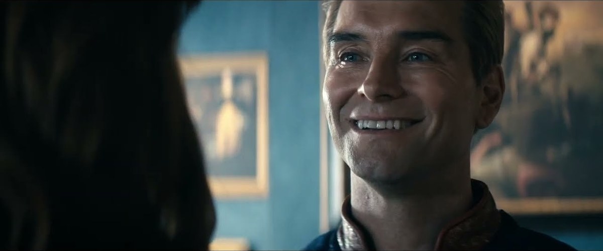 A frame from the official The Boys trailer
