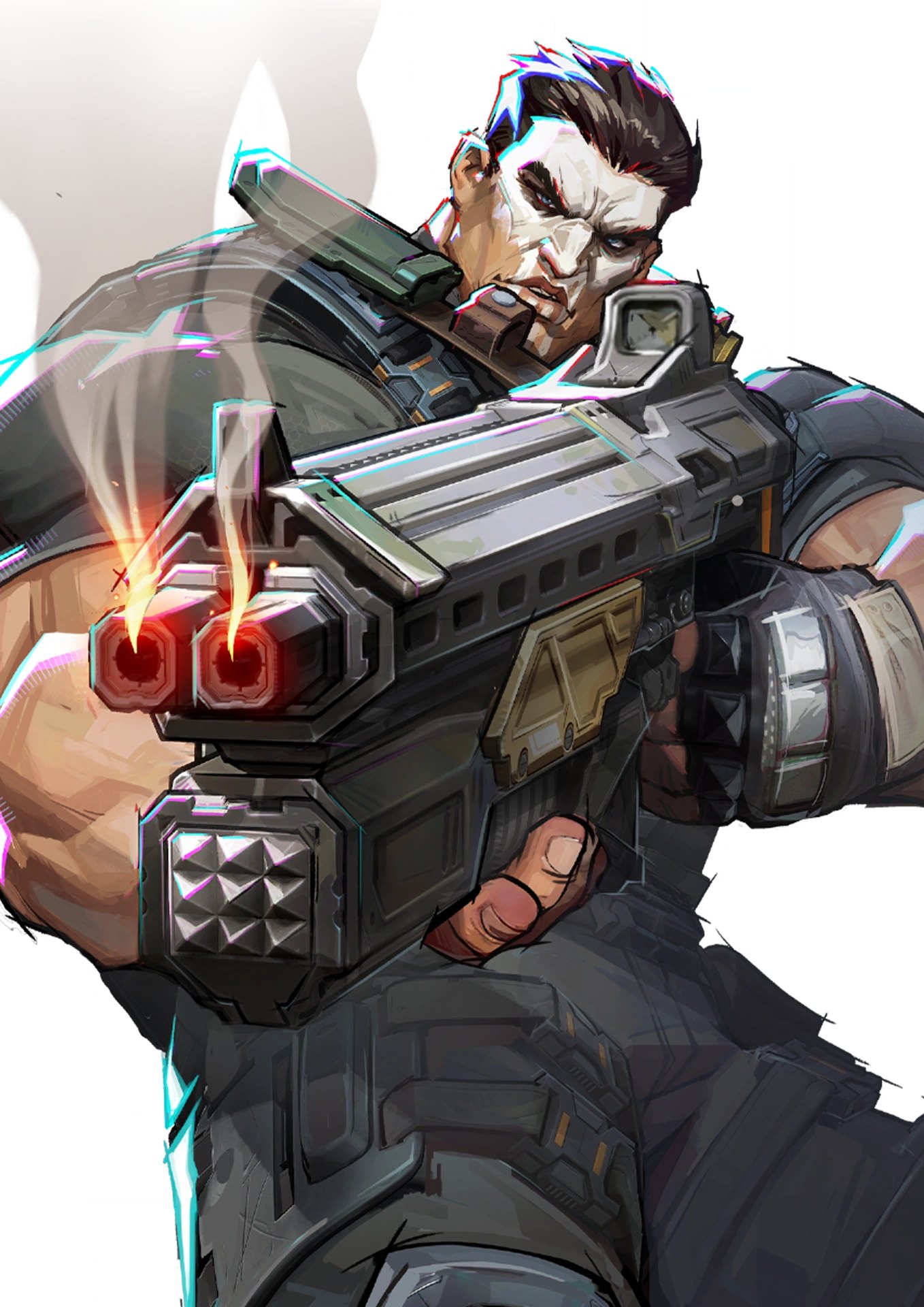 The Punisher artwork from Marvel Rivals