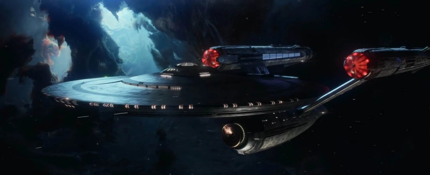 The USS Enterprise NCC-1701 in Star Trek: Strange New Worlds