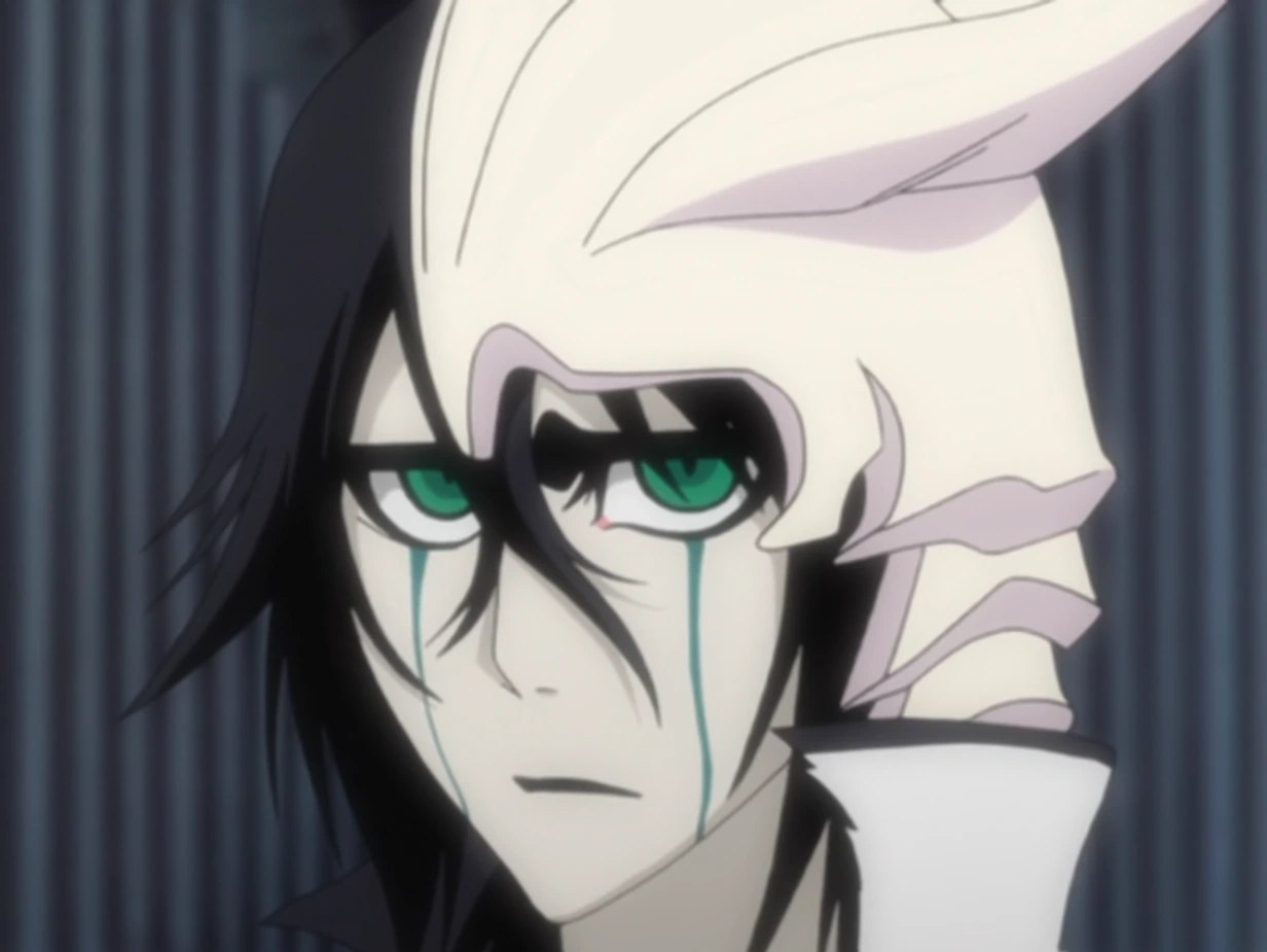 Ulquiorra Cifer, the Cuarta Espada, in Bleach