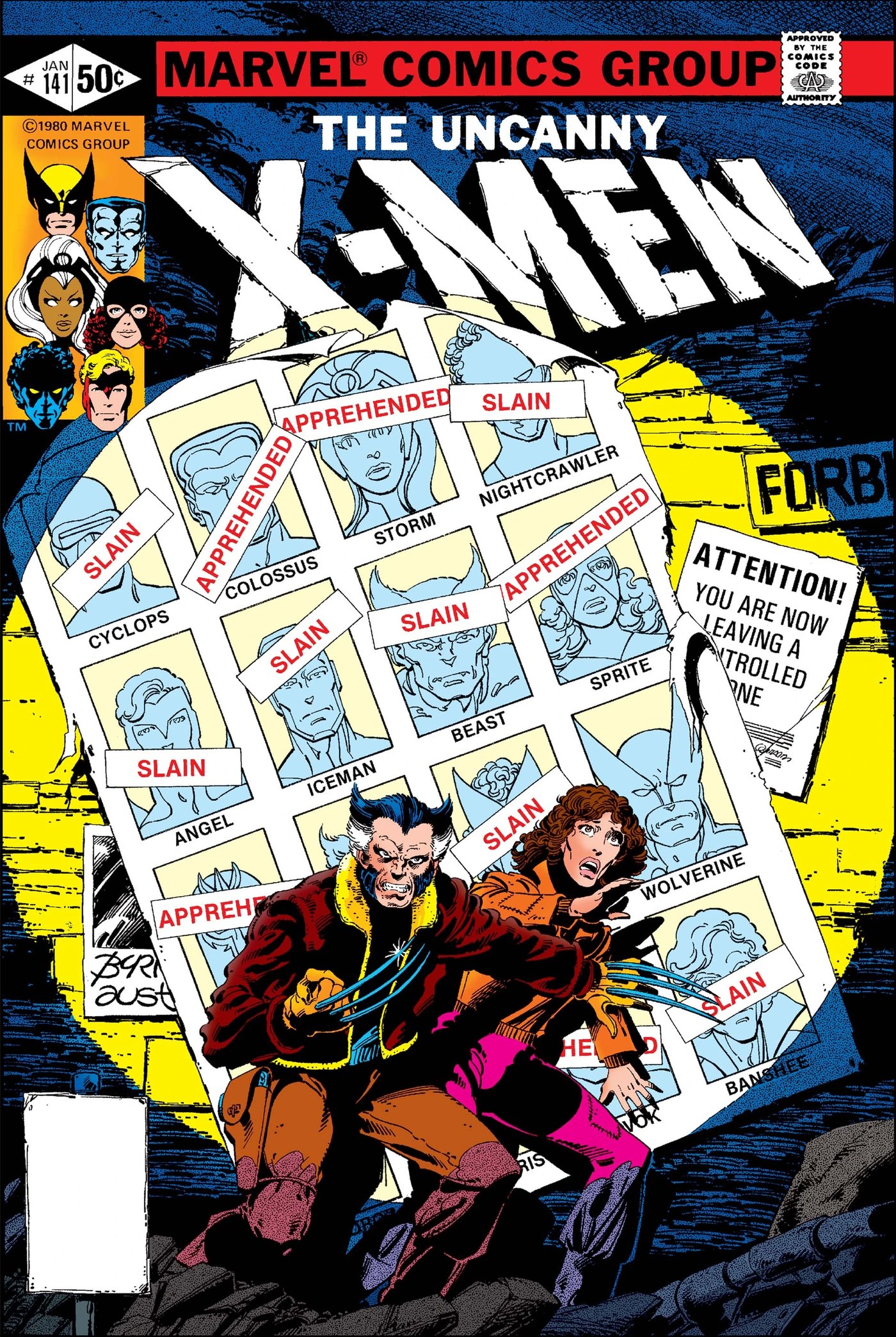 Cover of Uncanny X-Men #141, Days of Future Past