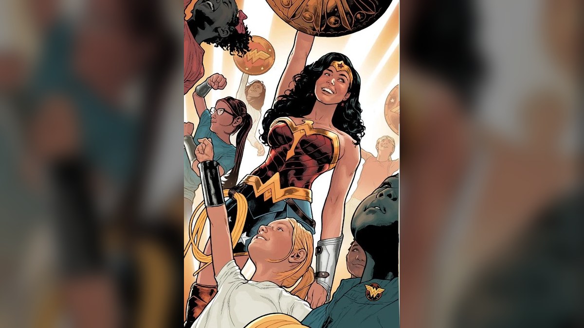 Wonder Woman drawn by Daniel Sampere