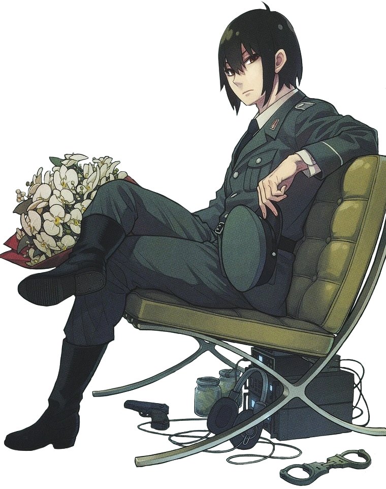 Yuri Briar, Yor's brother and an SSS officer