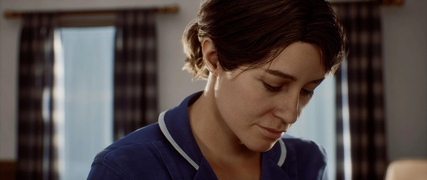 Zoe, the nurse who reaches Simon through the CRTV in Silent Hill: Townfall