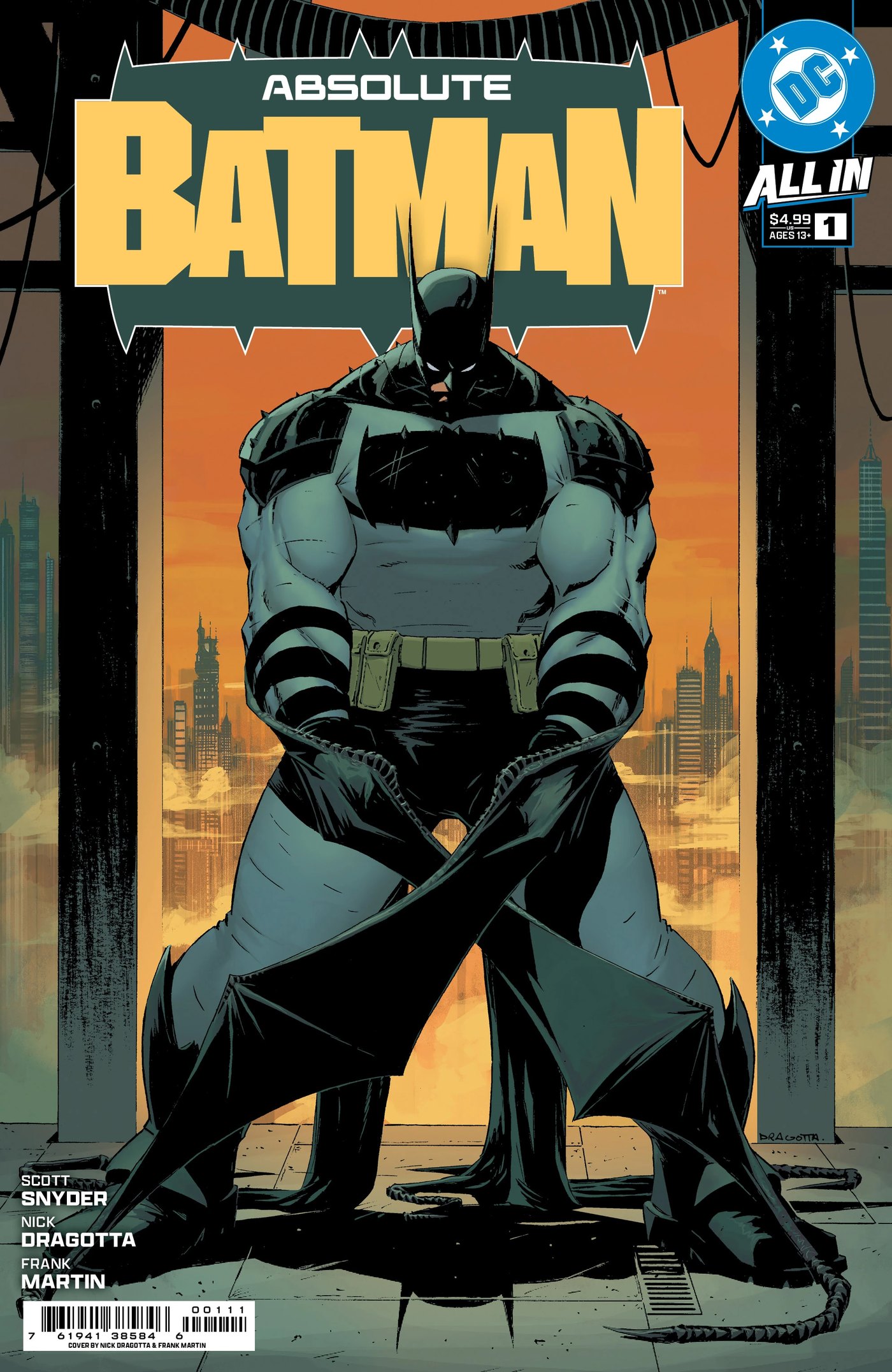 Cover of Absolute Batman issue 1