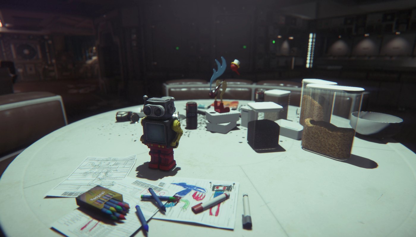 Alien: Isolation gameplay, crafting at a workbench
