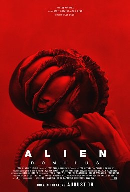 Alien Romulus 2024 movie poster