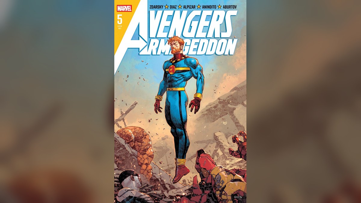 Avengers: Armageddon #5 cover art by Dike Ruan