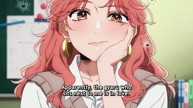 Aya Osawa overhears classmates gossiping in the trailer