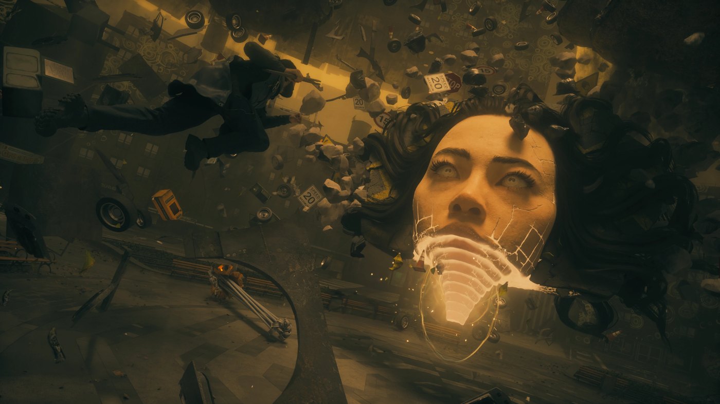 Combat encounter in Control Resonant