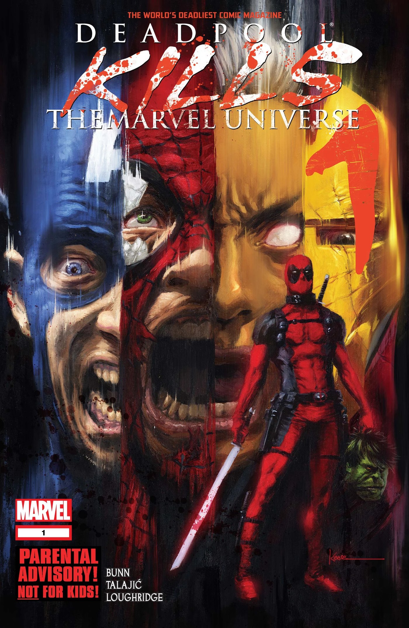 Deadpool Kills the Marvel Universe #1 (2012) cover art