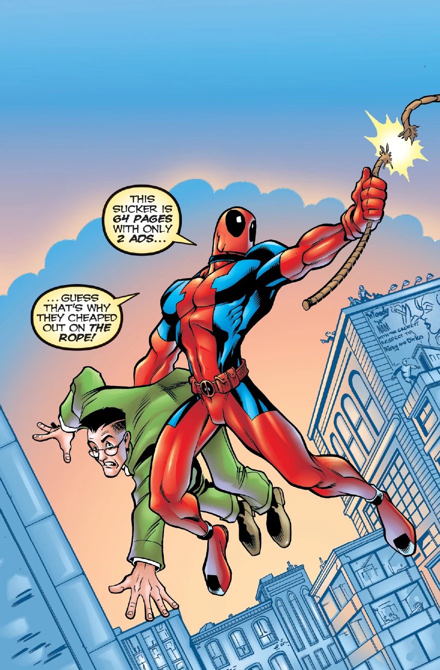 Deadpool Vol. 2 #11 (1997), "With Great Power Comes Great Coincidence"