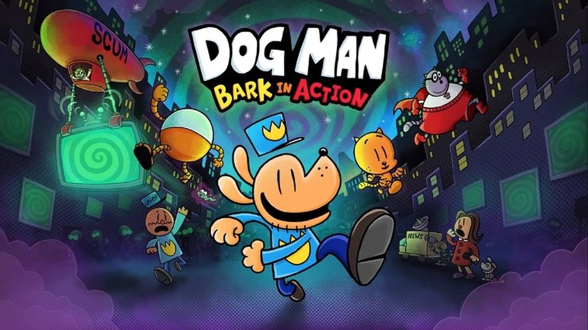 Cover art for Dog Man: Bark in Action