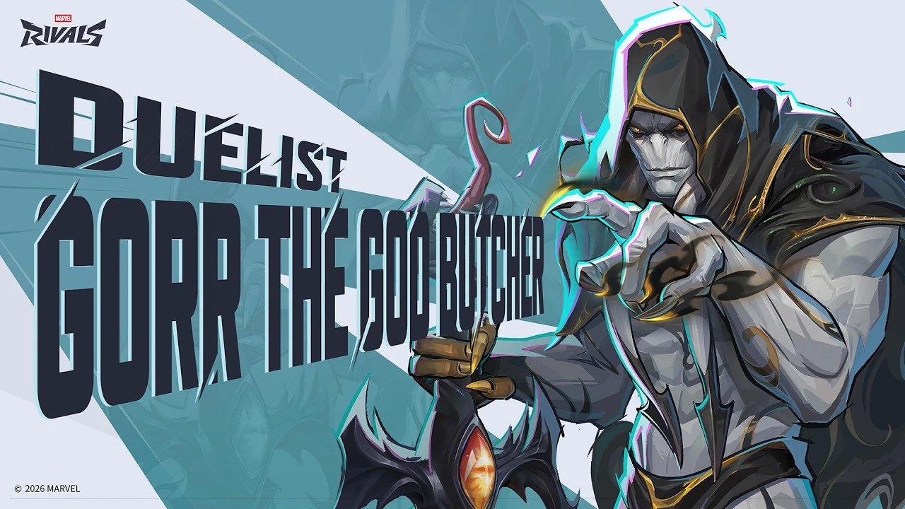 Gorr the God Butcher official reveal art for Marvel Rivals Season 10