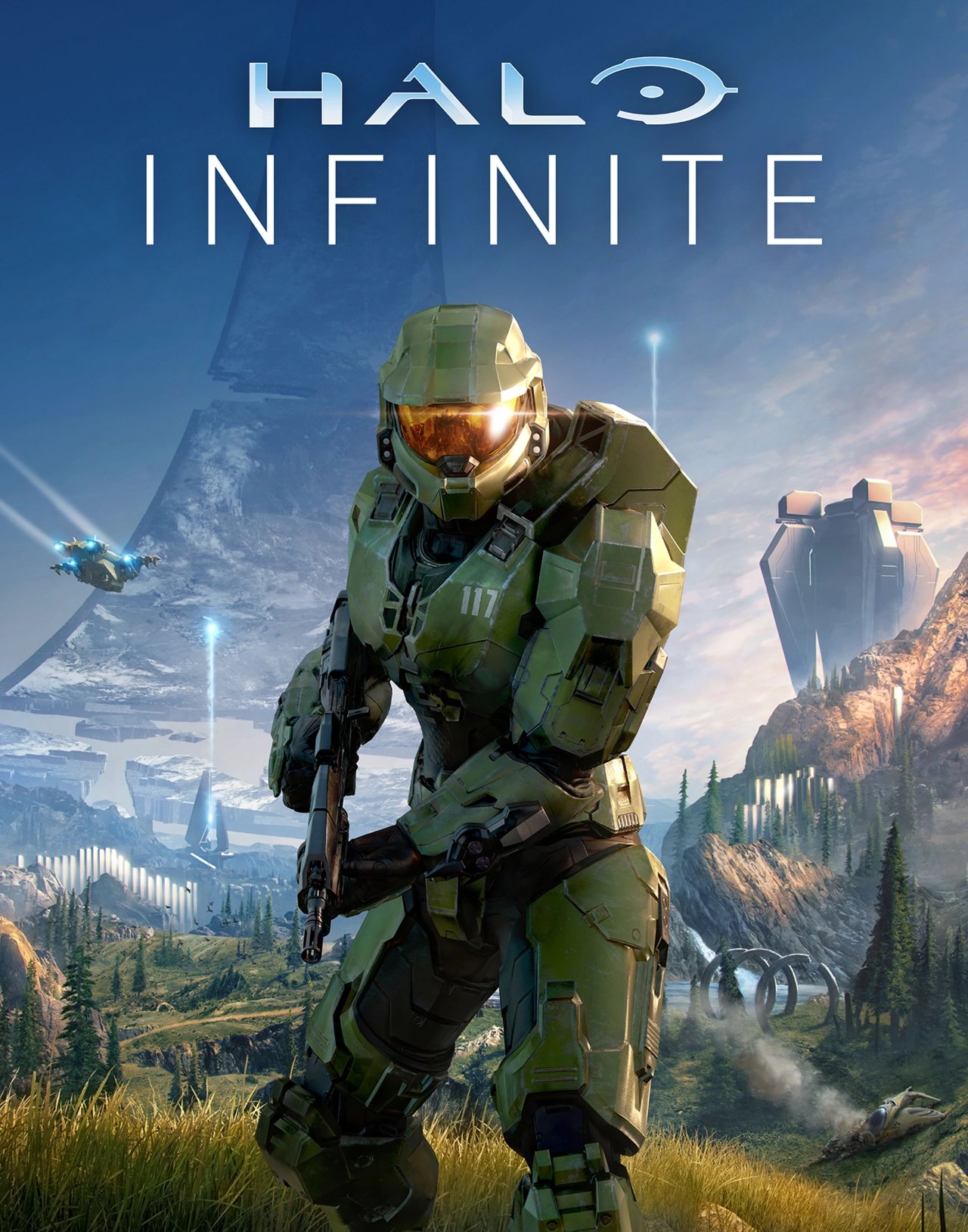 Halo Infinite key art featuring Master Chief