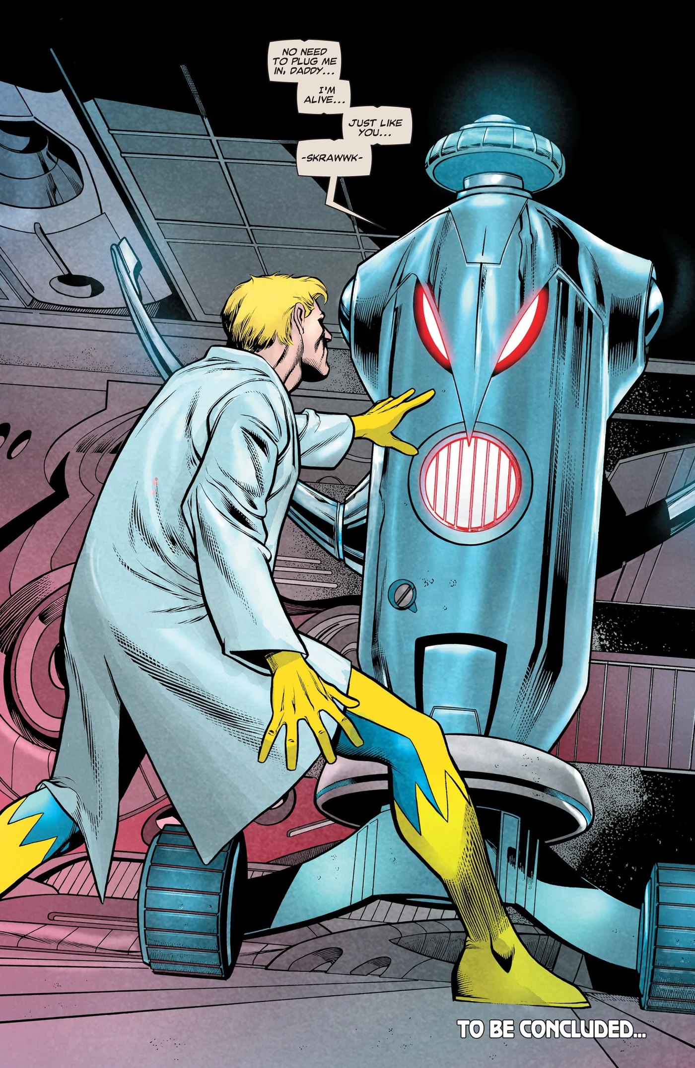 Hank Pym builds Ultron in Marvel Comics