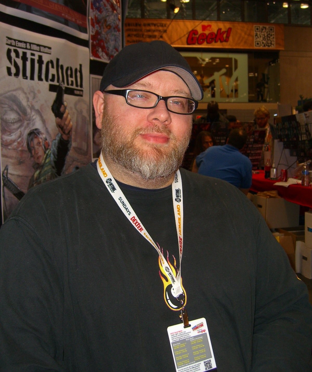 Jacen Burrows, co-creator and artist of Crossed