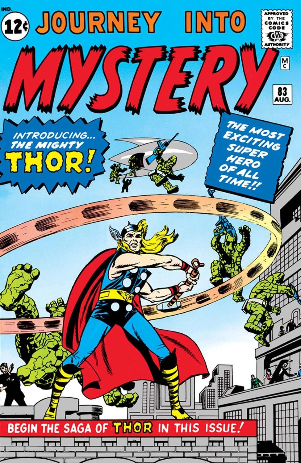 Journey Into Mystery #83 (1962), Thor's first appearance